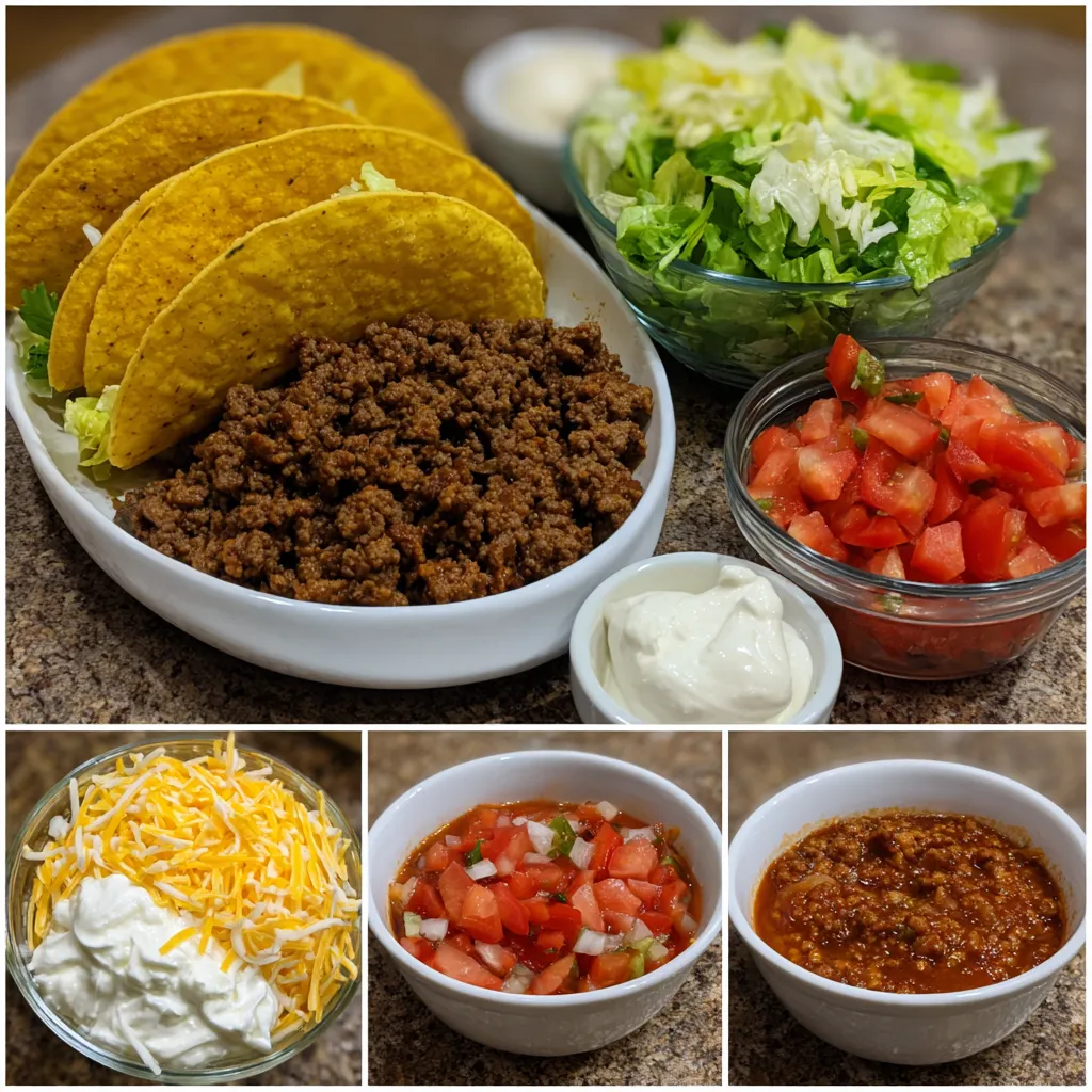Ground Beef Tacos Recipe