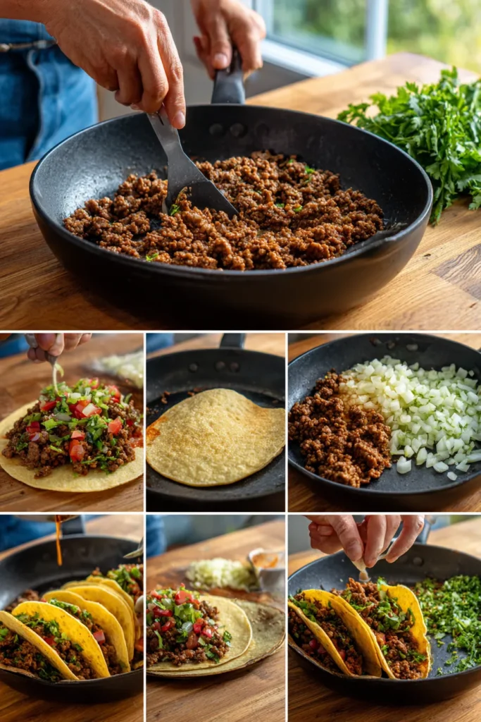 Ground Beef Tacos Recipe
