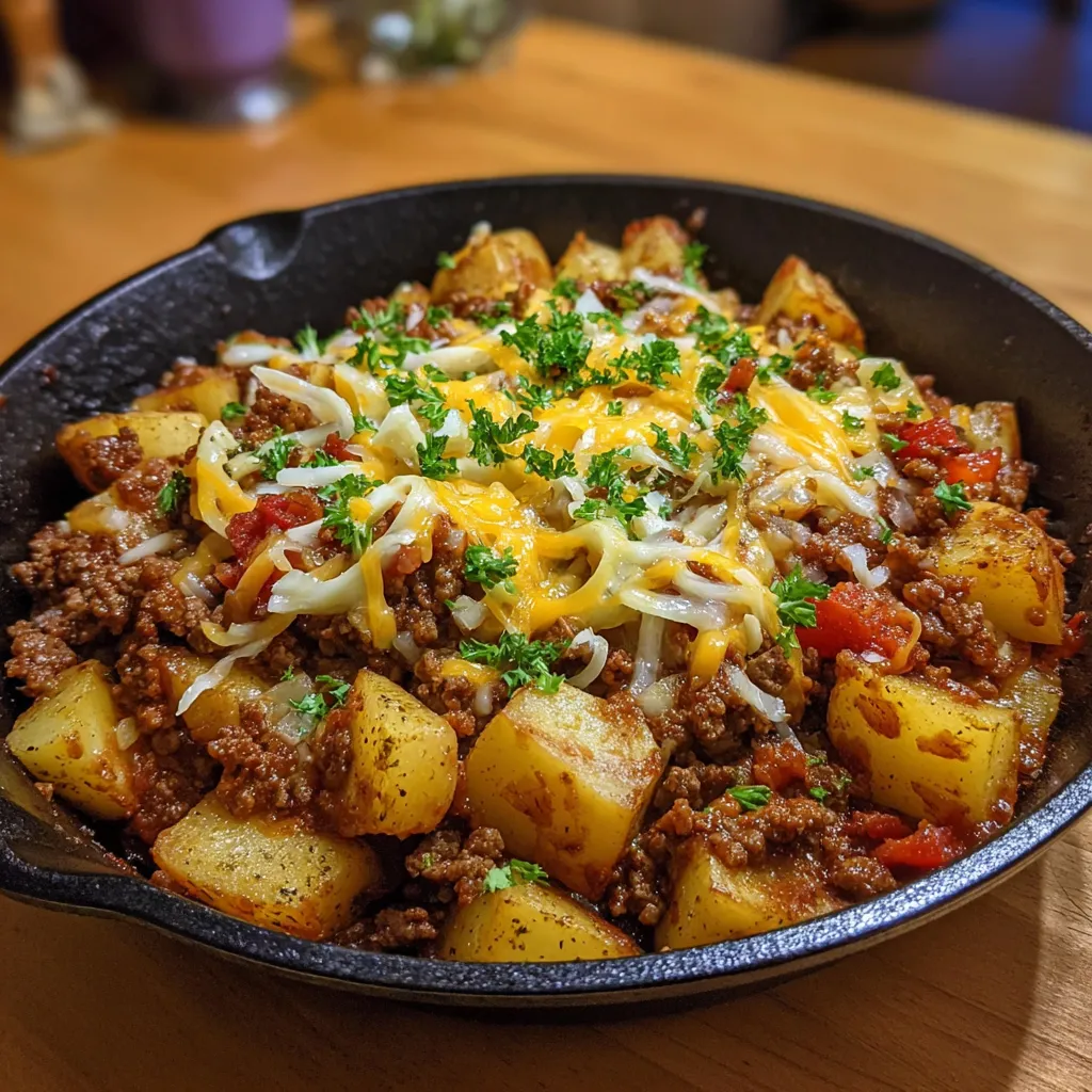 Ground Beef and Potatoes