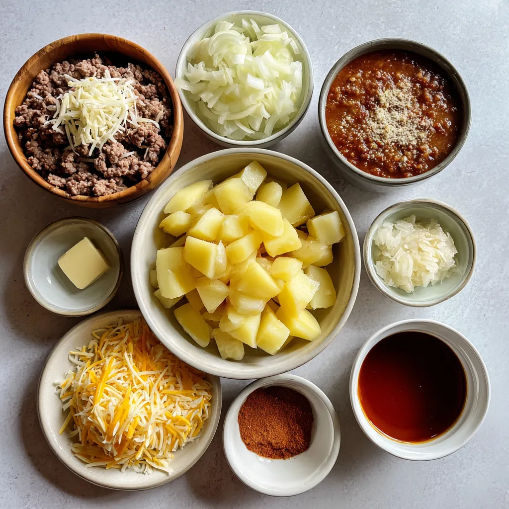 Ground Beef and Potatoes
