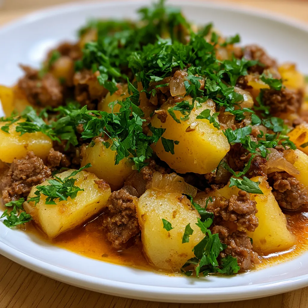 Ground Beef with Potatoes