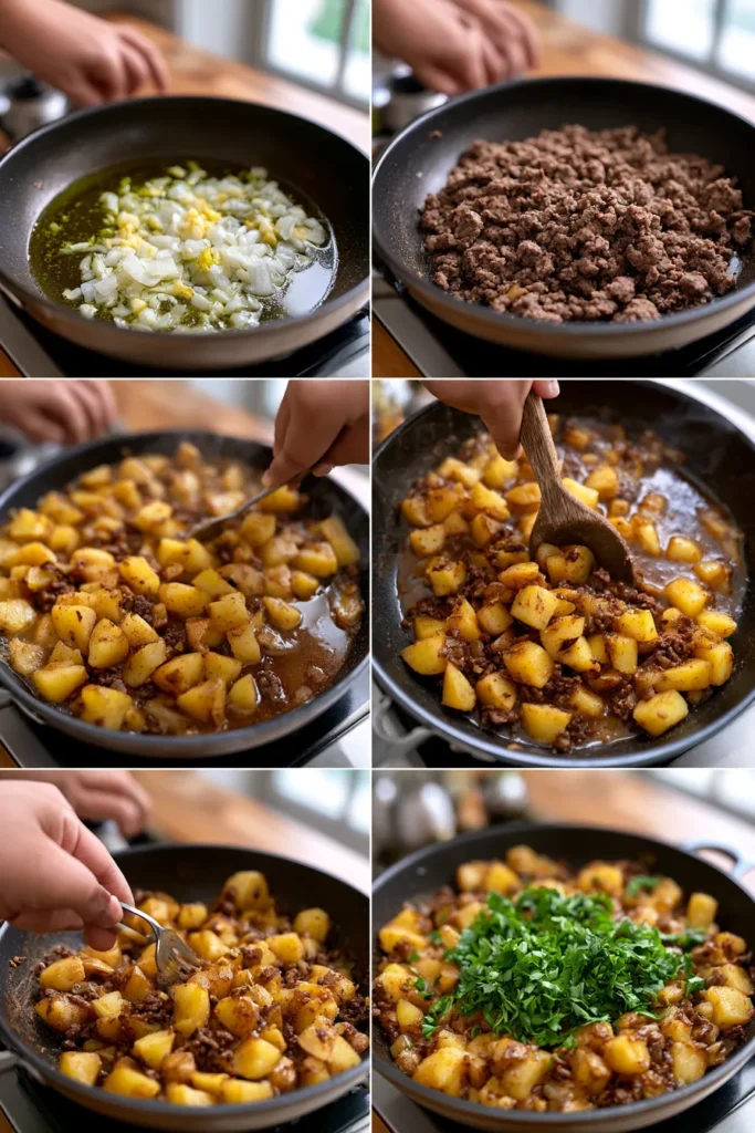 Ground Beef with Potatoes