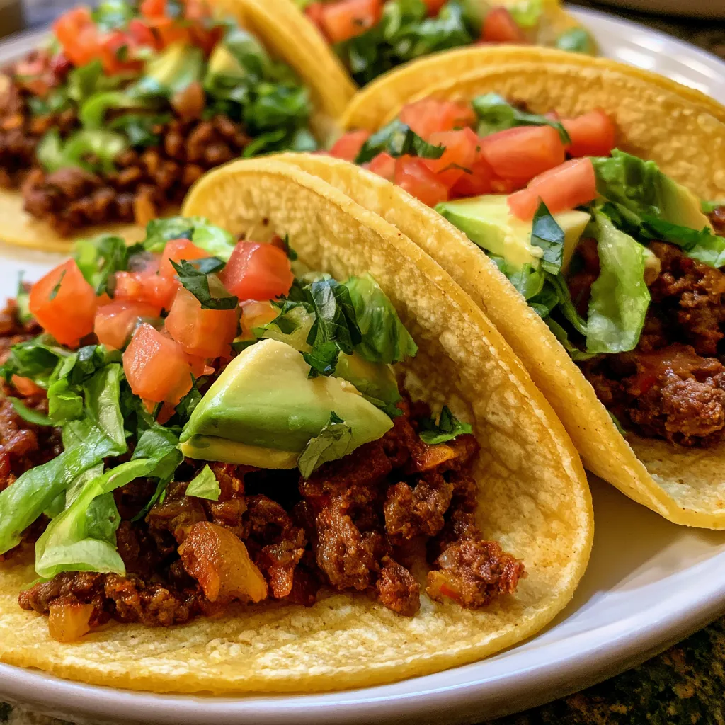 Healthy Smoked Beef Tacos