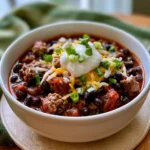 Hearty Black Bean Chili