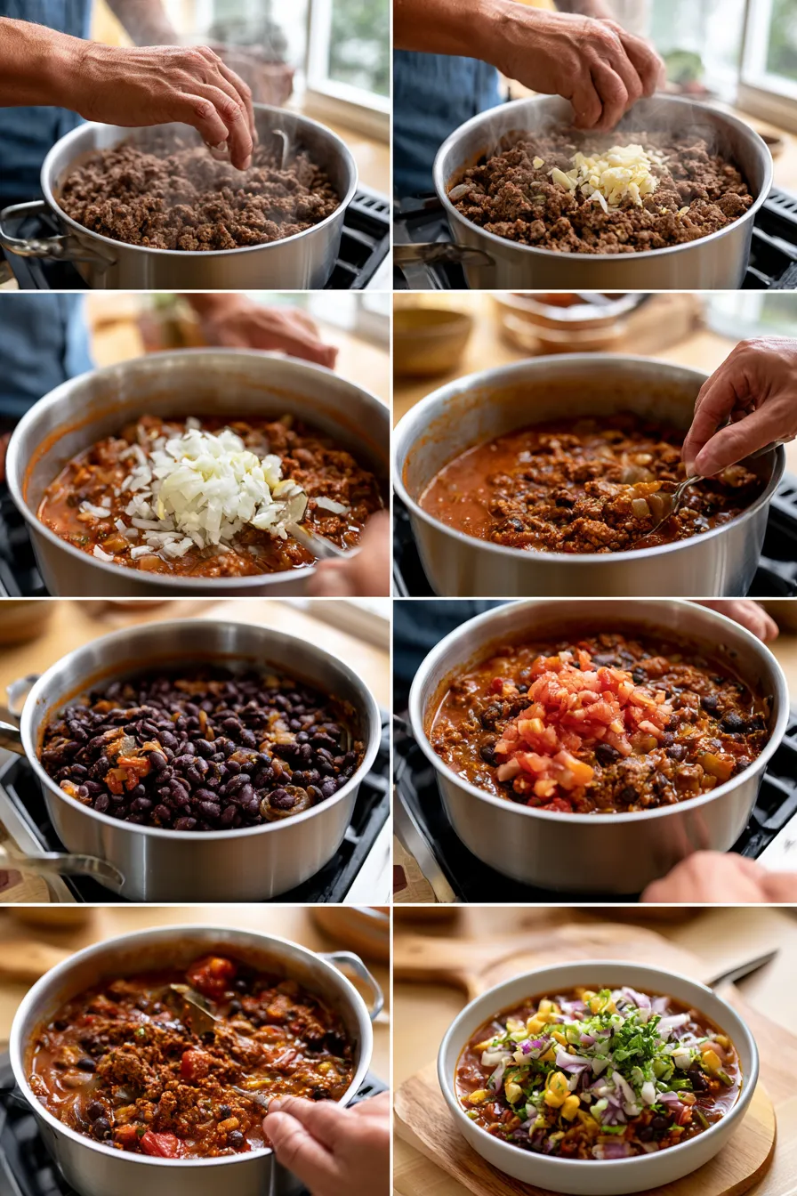 Hearty Black Bean Chili
