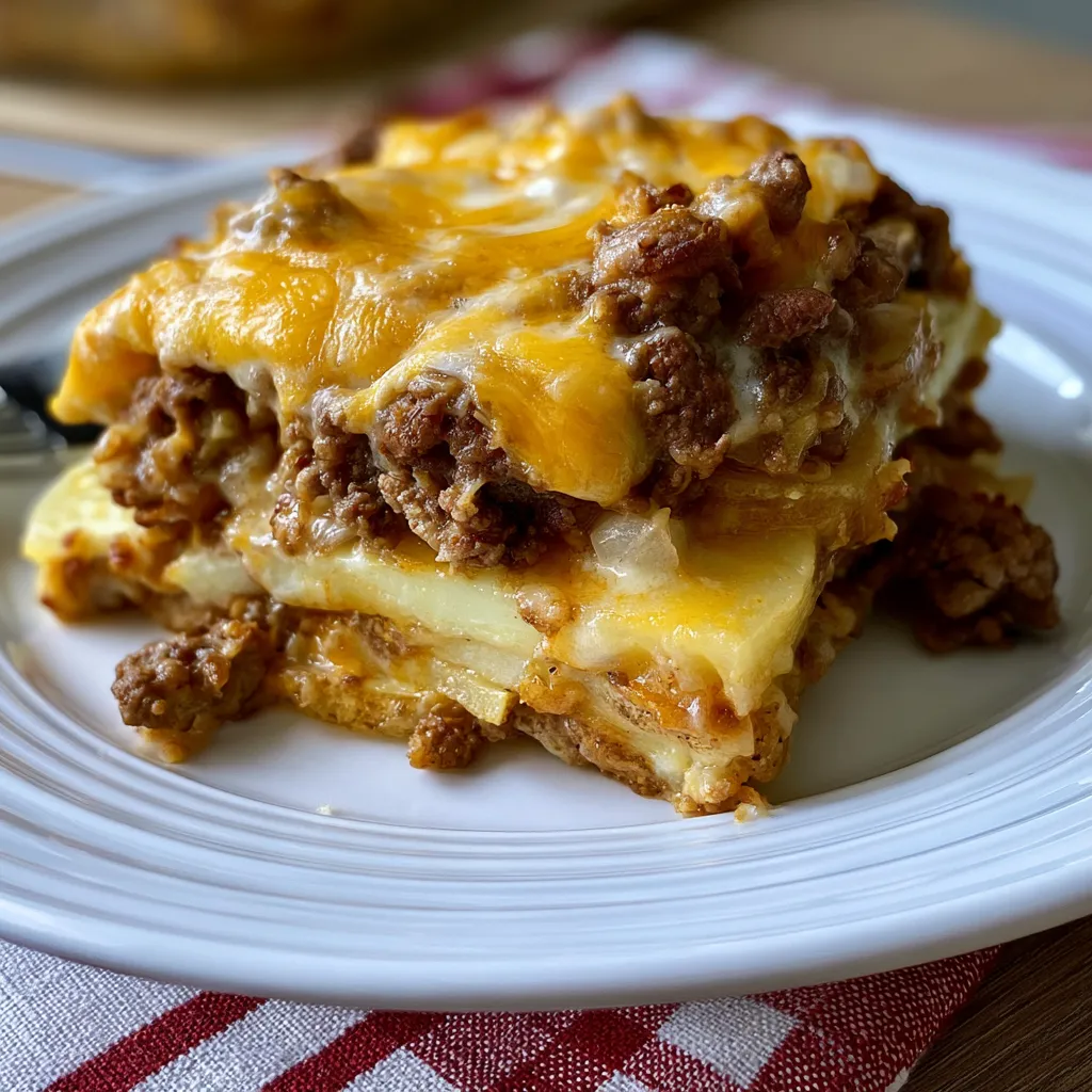 Hobo Casserole with Ground Beef