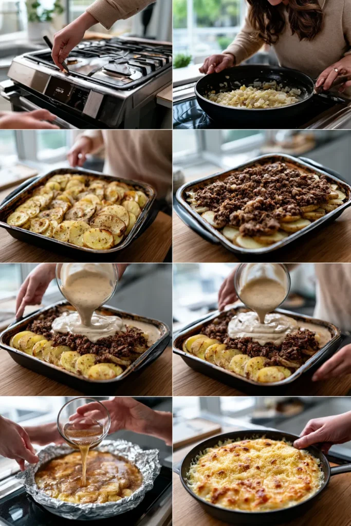 Hobo Casserole with Ground Beef