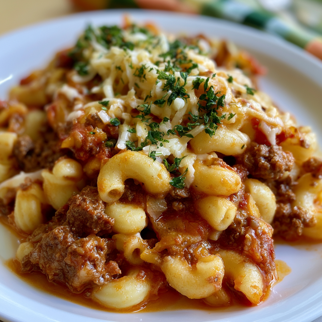 Homemade Beefaroni Recipe
