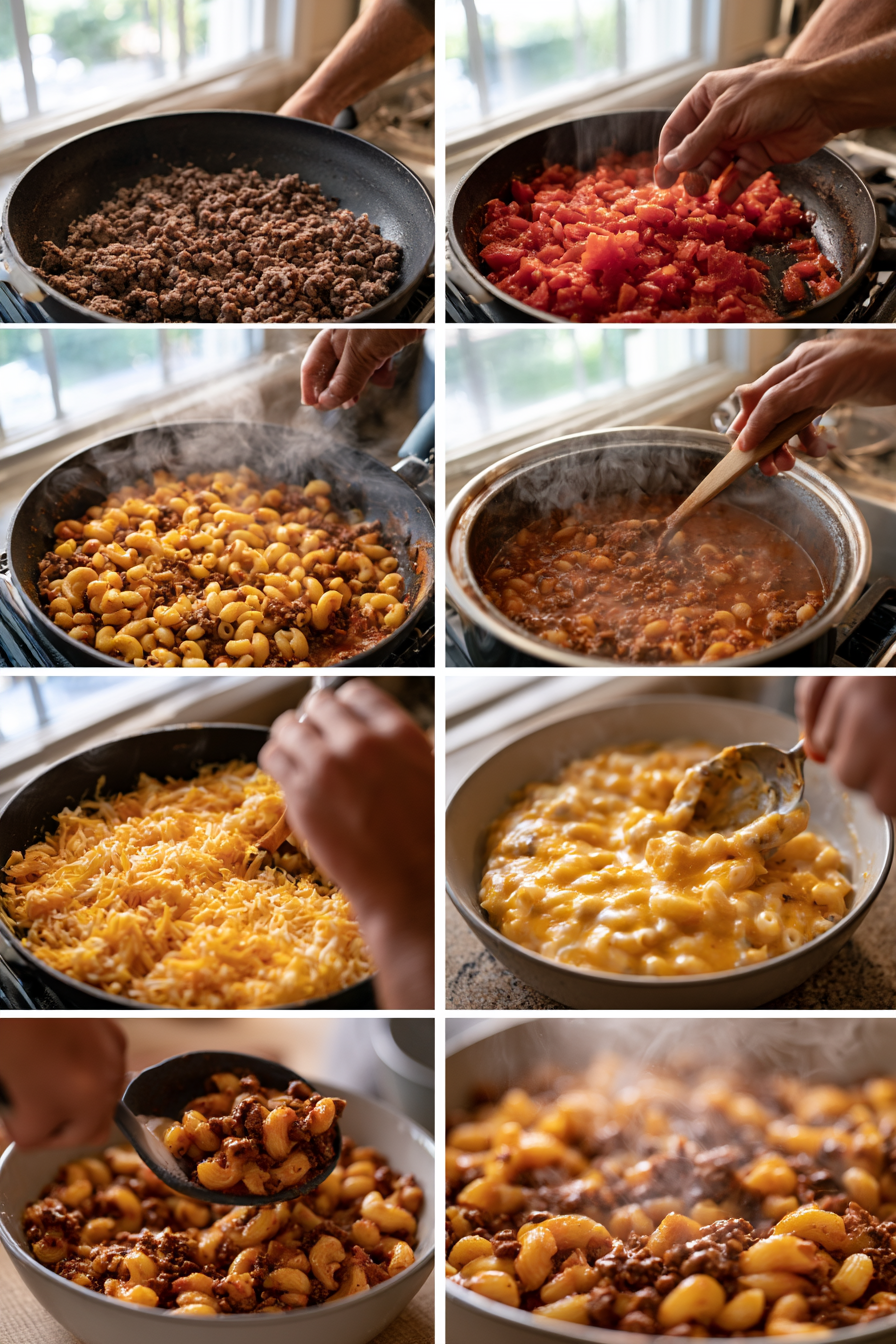 Homemade Beefaroni Recipe