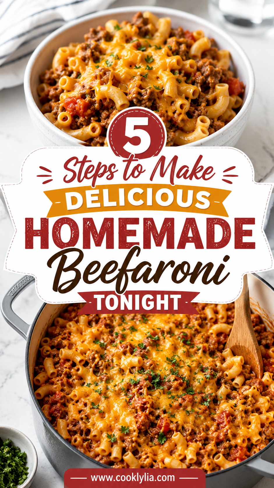 Homemade Beefaroni Recipe