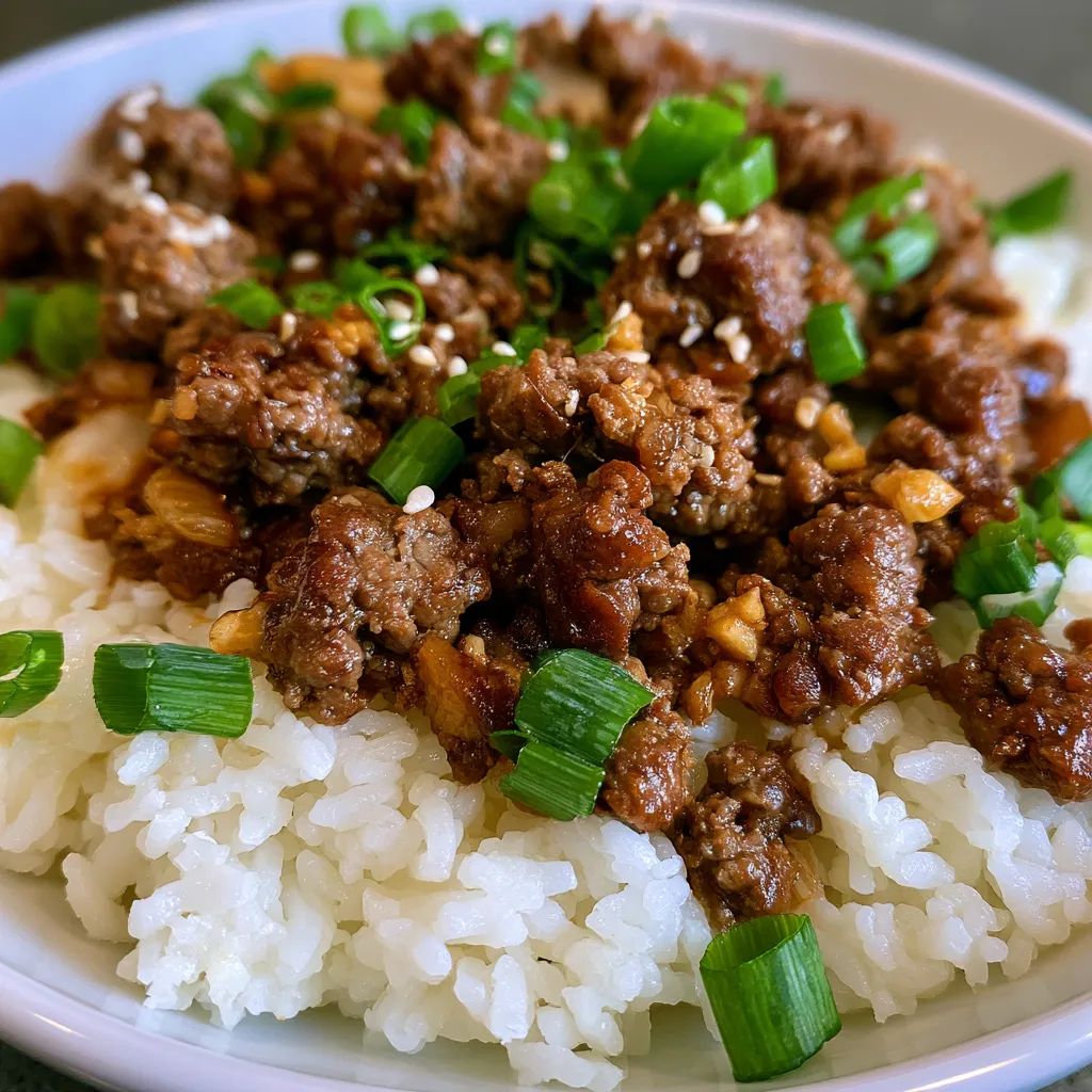 Korean Beef Bowl