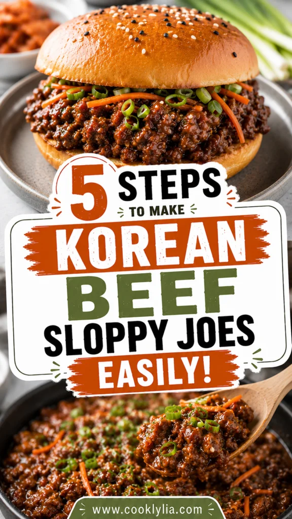 Korean Beef Sloppy Joes