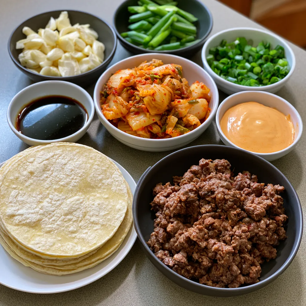 Korean Beef Tacos