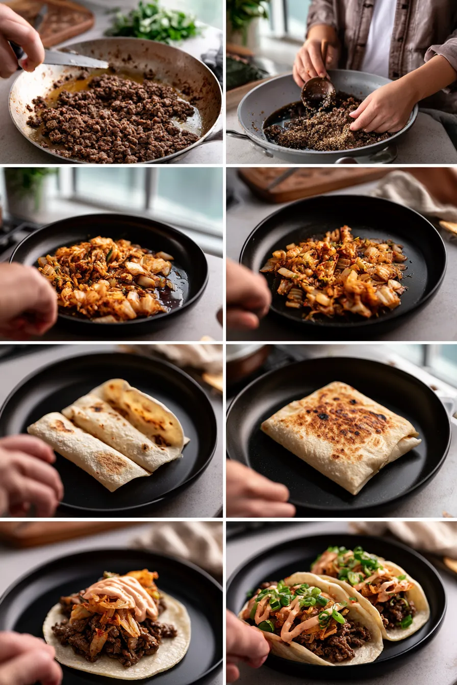 Korean Beef Tacos