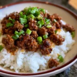 Korean Ground Beef Bowl