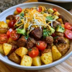 Loaded Potato Taco Bowl