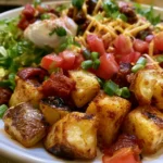 Loaded Potato Taco Bowl