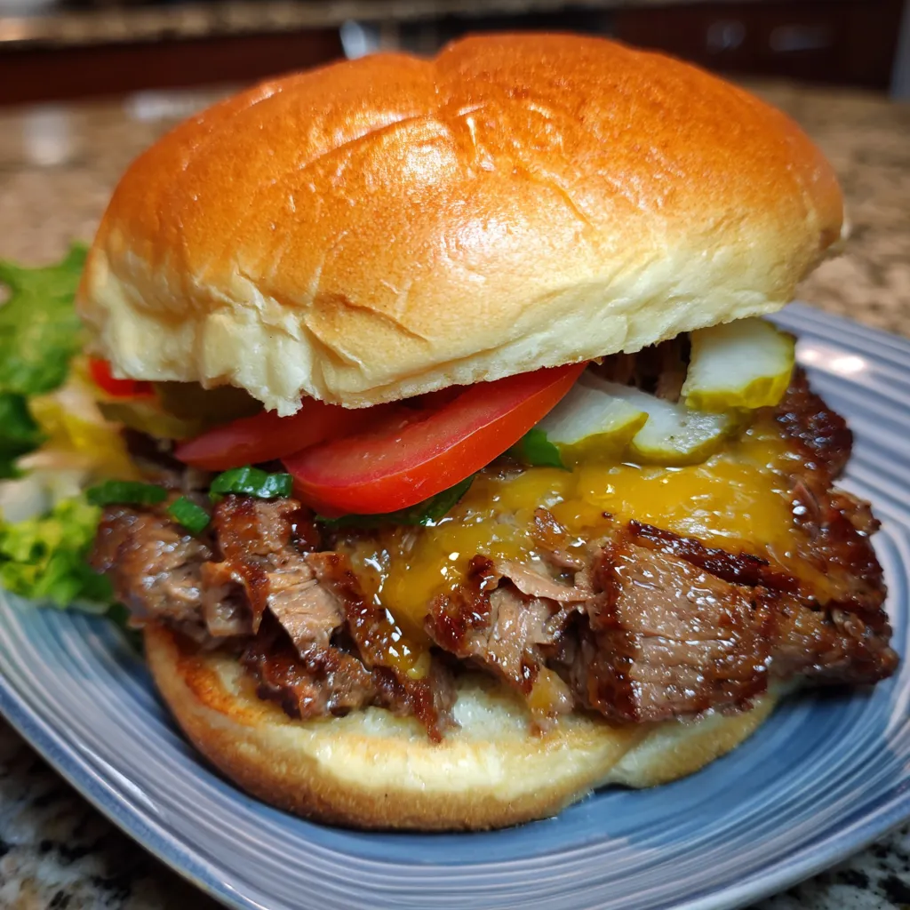 Mississippi Pot Roast Burgers