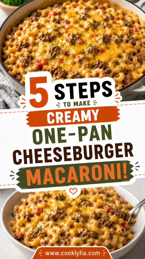 One-Pan Cheeseburger Macaroni