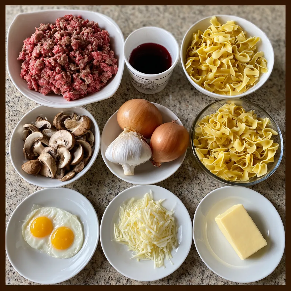 One Pot Beef Stroganoff