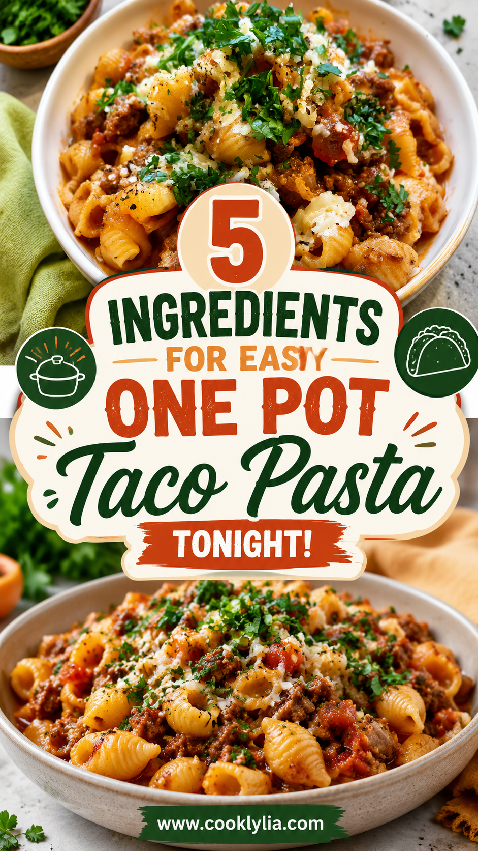 One Pot Taco Pasta