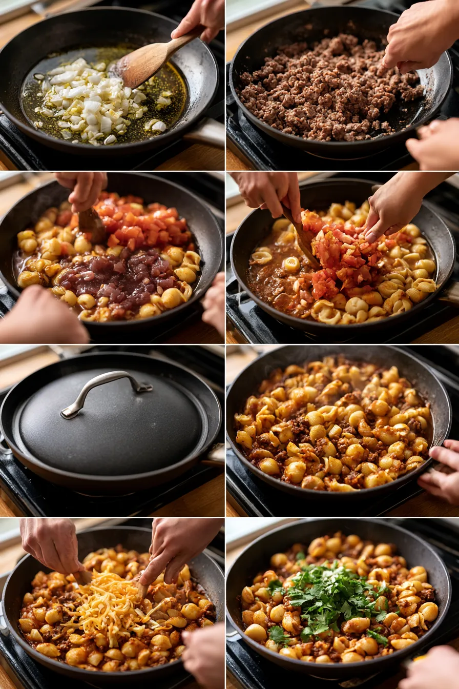 One Pot Taco Pasta