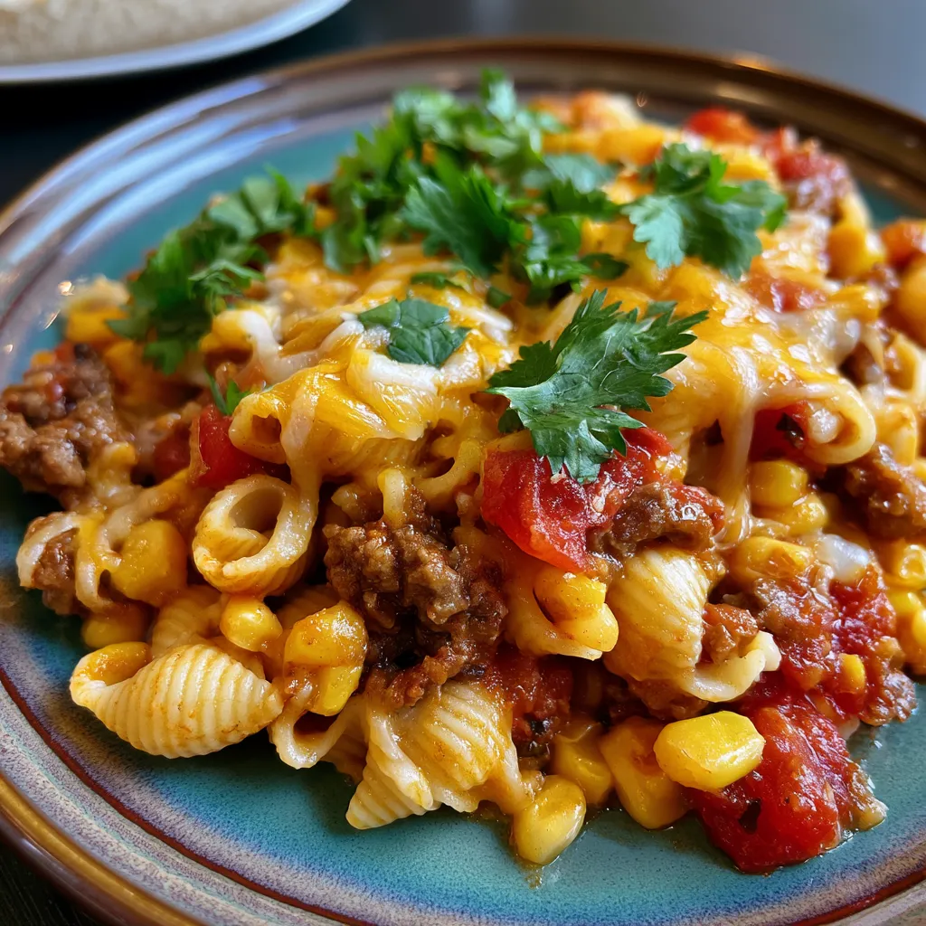 One Pot Taco Pasta Recipe