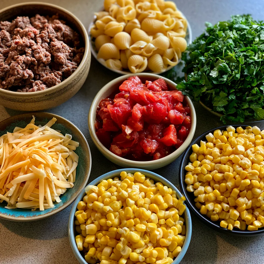 One Pot Taco Pasta Recipe