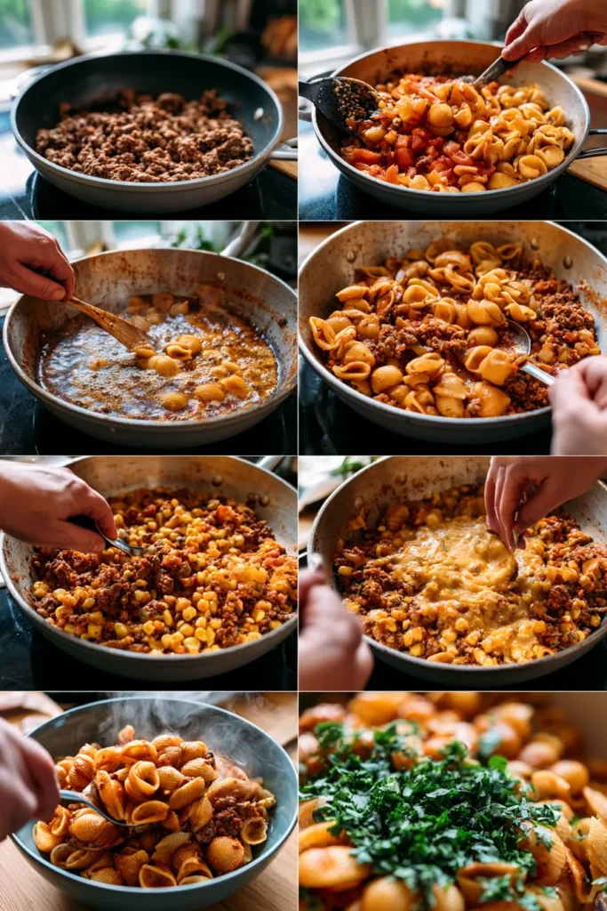 One Pot Taco Pasta Recipe