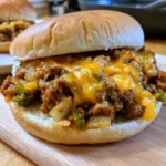 Philly Cheesesteak Sloppy Joes