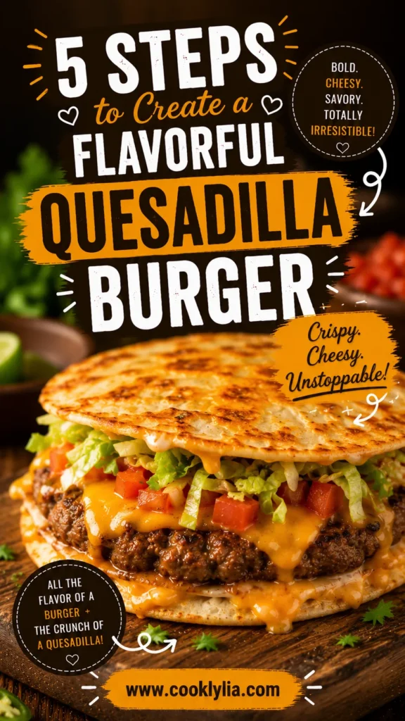 Quesadilla Burger Recipe