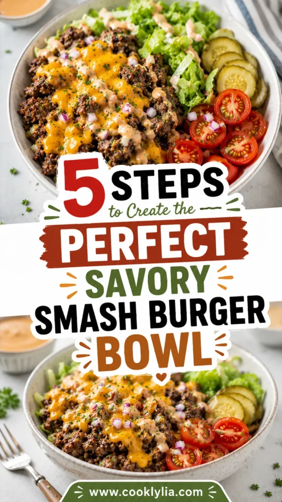 Savory Smash Burger Bowl