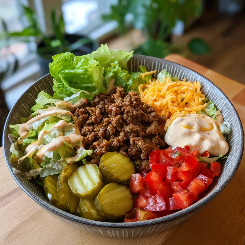 Savory Smash Burger Bowl
