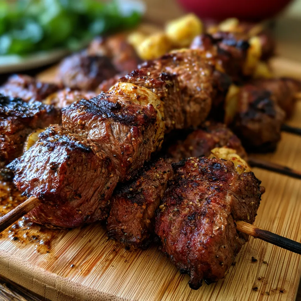 Savory Steak Kebabs