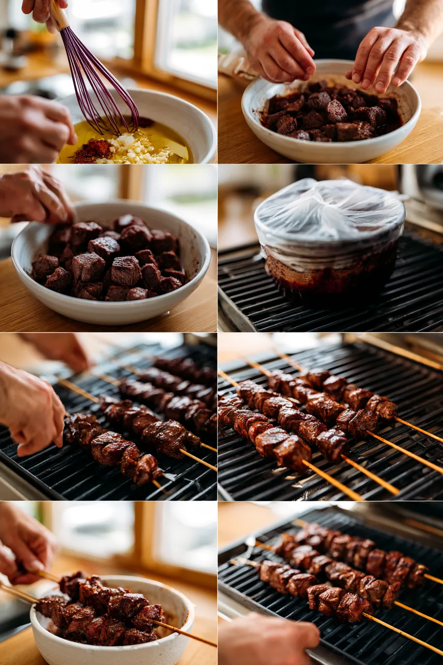 Savory Steak Kebabs