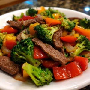 Shaved Steak Stir Fry