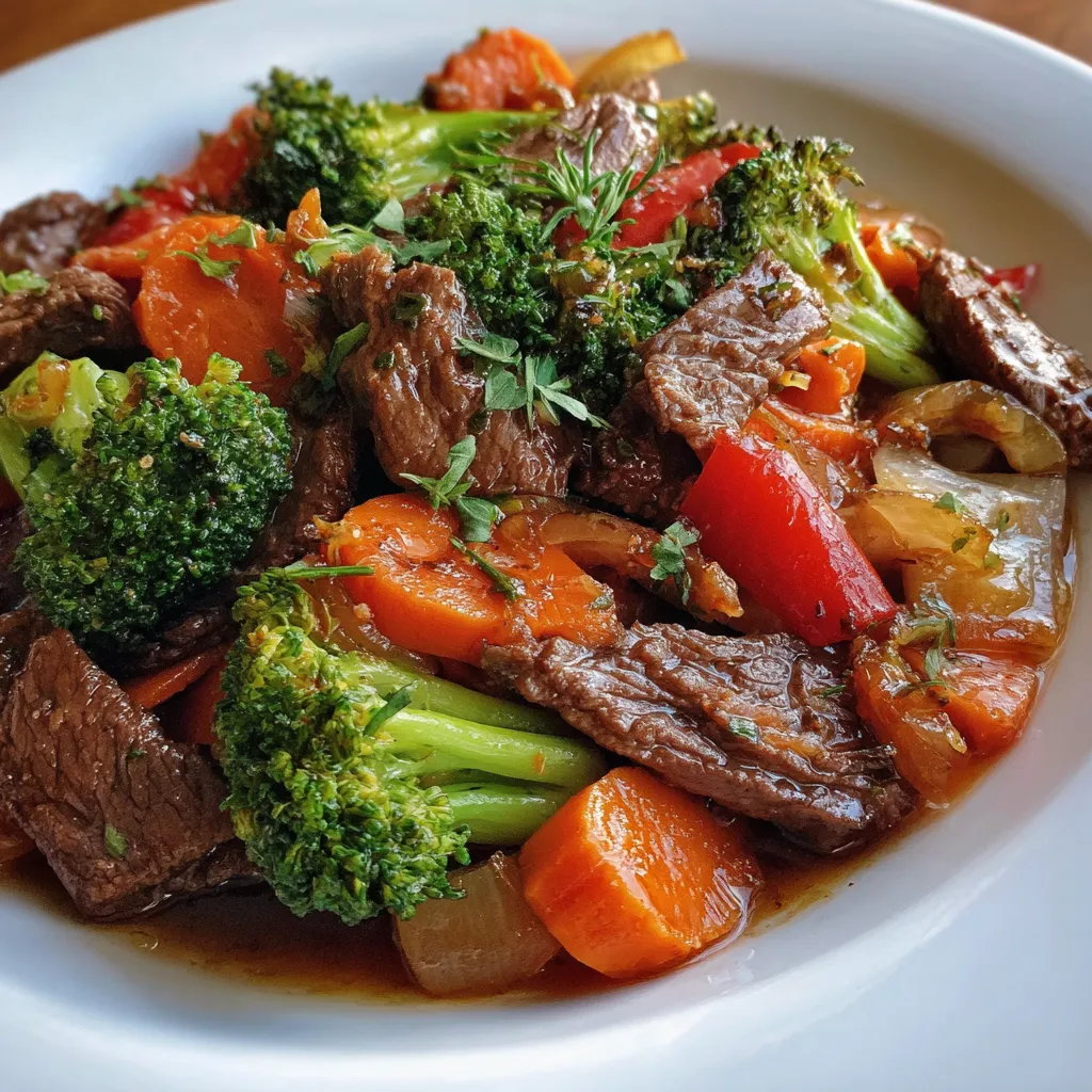 Shaved Steak Stir Fry