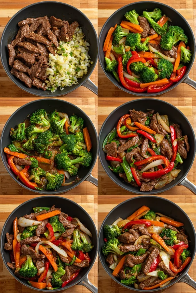 Shaved Steak Stir Fry