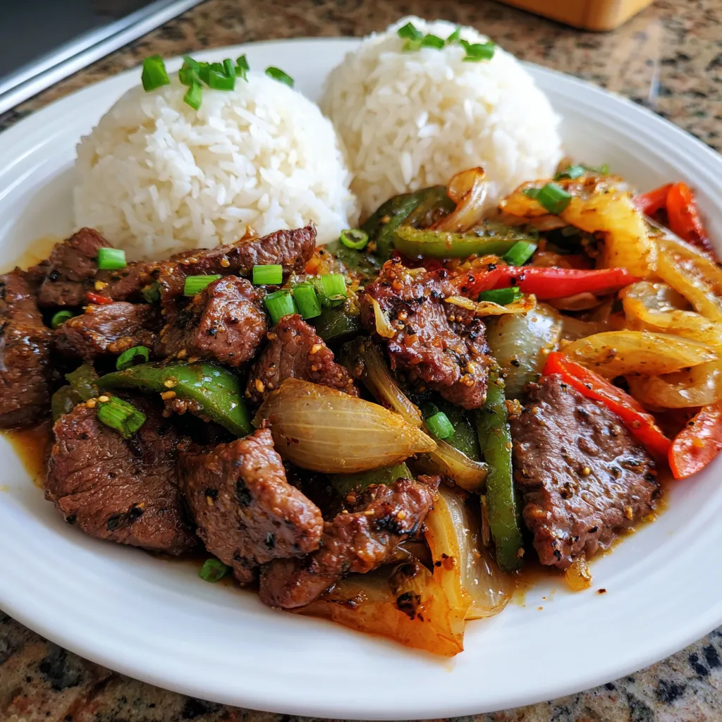 Sizzling Black Pepper Beef
