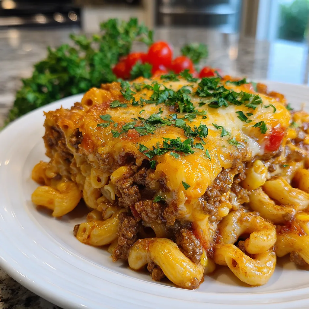 Sloppy Joe Casserole