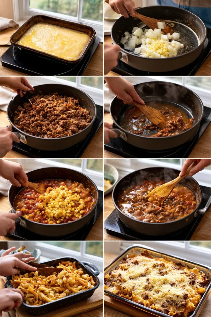 Sloppy Joe Casserole