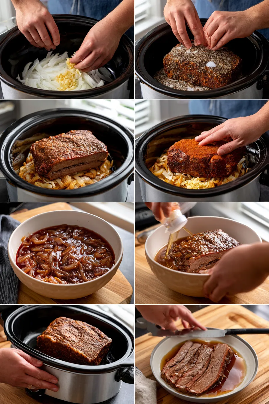 Slow Cooker Beef Brisket