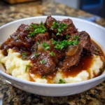 Slow Cooker Beef Manhattan