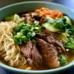Slow Cooker Beef Ramen Noodles