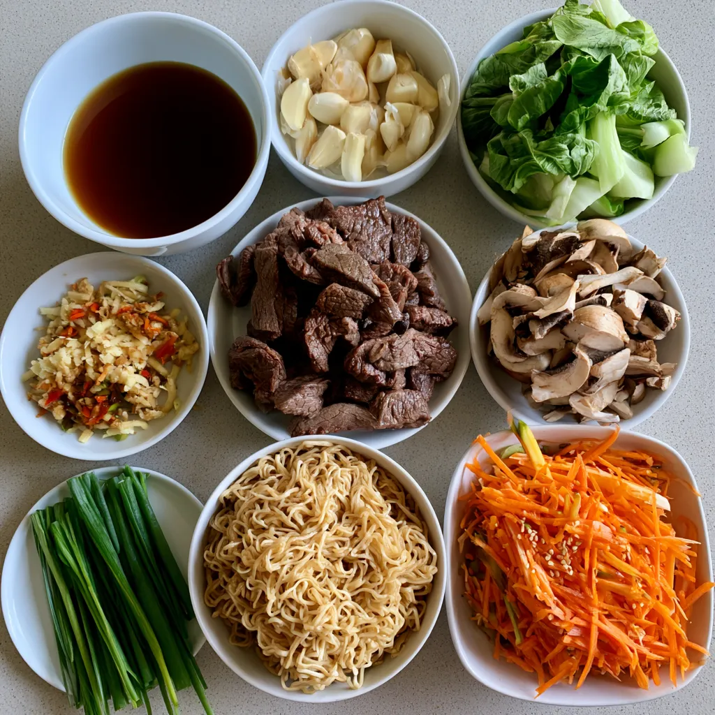 Slow Cooker Beef Ramen Noodles
