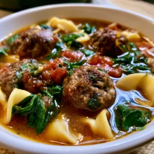 Slow Cooker Meatball Soup