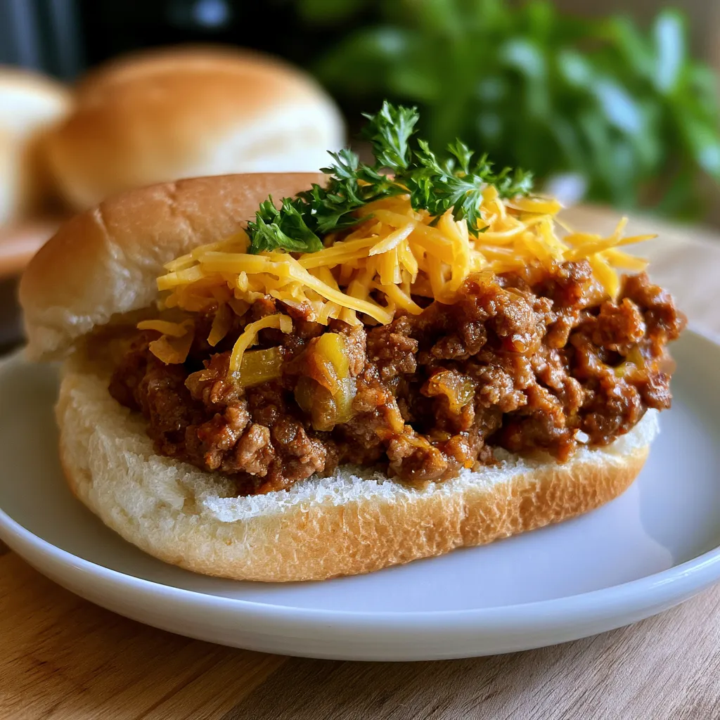 Slow Cooker Mississippi Sloppy Joes