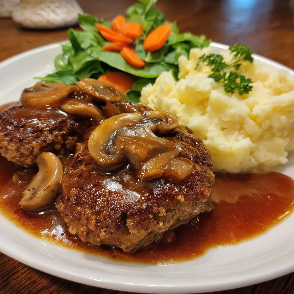 Slow Cooker Salisbury Steaks