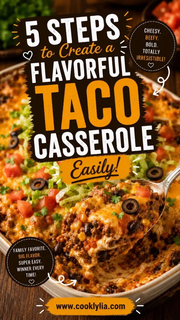 Slow Cooker Taco Casserole