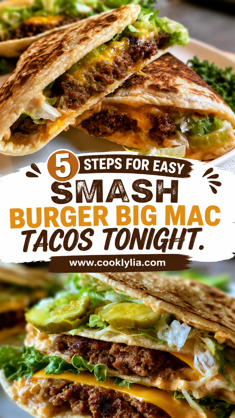 Smash Burger Big Mac Tacos